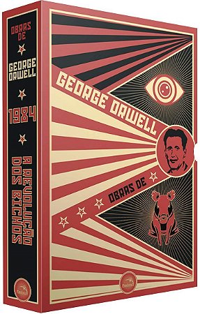 Livro Box Obras de George Orwell 1984 - Orwell - Pandorga