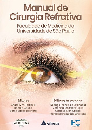Livro Manual de Cirurgia Refrativa FMUSP - Torricelli - Atheneu