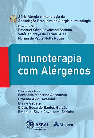 Livro Imunoterapia com Alergenos - Aarestrup - Atheneu