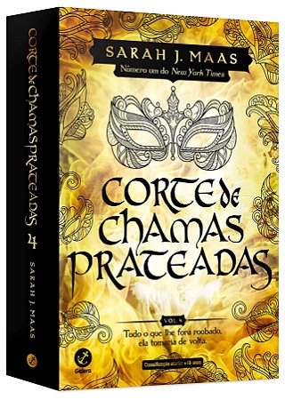 Livro Corte De Chamas Prateadas - Vol. 4 - Maas