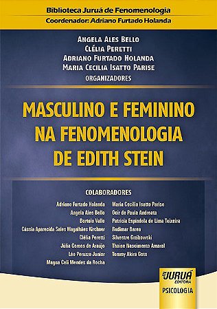 Livro Masculino e Feminino na Fenomenologia de Edith Stein - Bello - Juruá