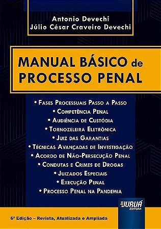 Livro Manual Básico de Processo Penal