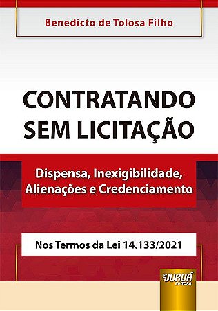 Livro Contratando sem Licitação - Tolosa Filho