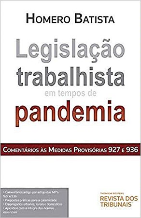 Livro Legislacao Trabalhista em Tempos de Pandemia - Batista