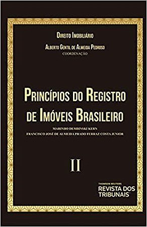 Livro Direito Imobiliario: Principios do Registro de Imoveis Brasileiro - Vol.2 - Pedroso