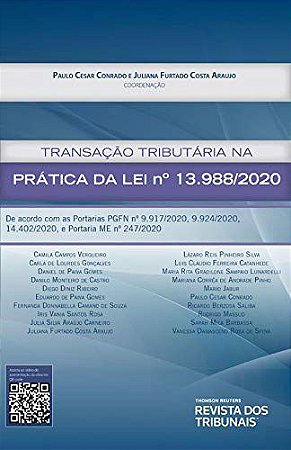 Livro Transação Tributária Na Prática da Lei 13.988/2020