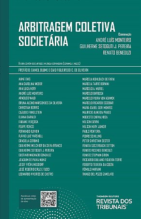 Livro Arbitragem Coletiva Societaria - Monteiro/pereira/ben