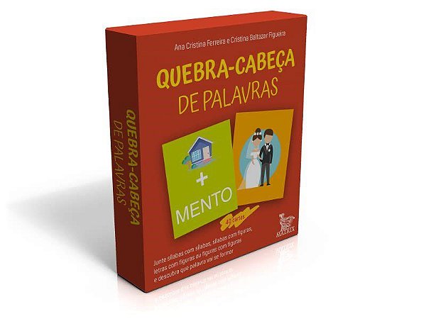 Livro Caixinha Quebra-cabeça de Palavras