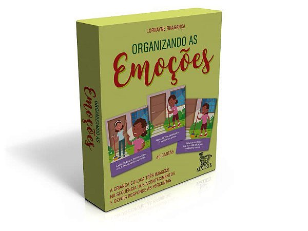 Livro Organizando as Emocoes: a Crianca Coloca Tres Imagens Na Sequencia dos Acon - Braganca
