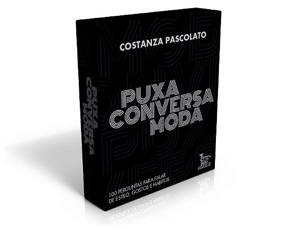 Livro Caixinha Puxa Conversa Moda