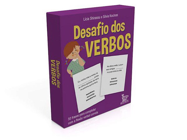 Livro Caixinha Desafio Dos Verbos