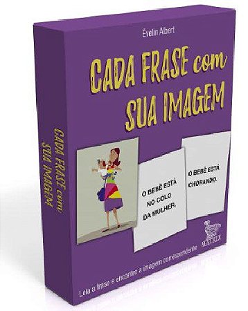 Livro Caixinha Cada Frase com Sua Imagem