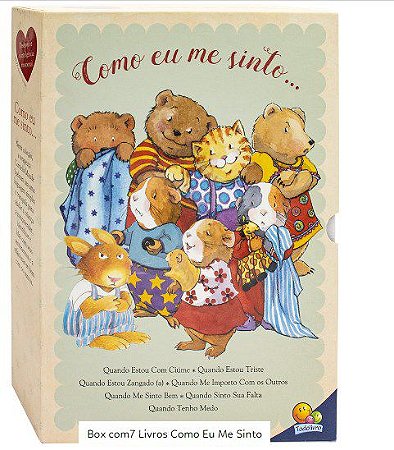 Box com 7 Livros Como Eu Me Sinto - Spelman - Todo Livro
