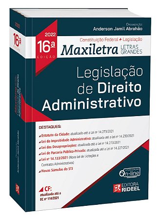 Livro Legislacao de Direito Administrativo - Abrahao