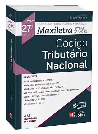 Livro Codigo Tributario Nacional - Harada