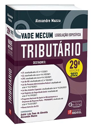 Livro Vade Mecum Tributario - Legislacao Especifica - Mazza