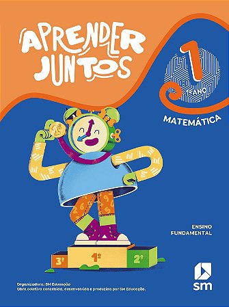 Livro Aprender Juntos Matemática 1 (la) Bncc Ed 2021 - Sm
