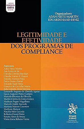 Livro Legitimidade e Efetividade dos Programas de Compliance - Martin - Tirant