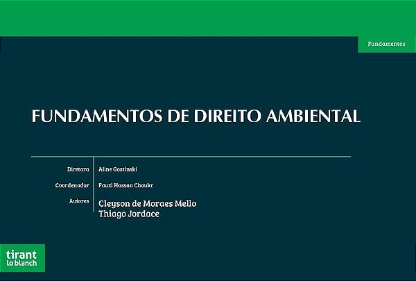 Livro Fundamentos de Direito Ambiental - Mello/jordace