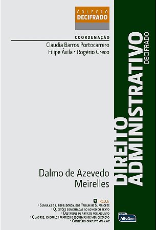 Livro Direito Administrativo Decifrado - Meirelles