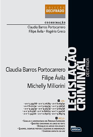 Livro Legislação Criminal Decifrada - Barros