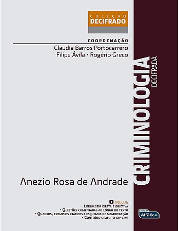 Livro Criminologia Decifrada - Andrade