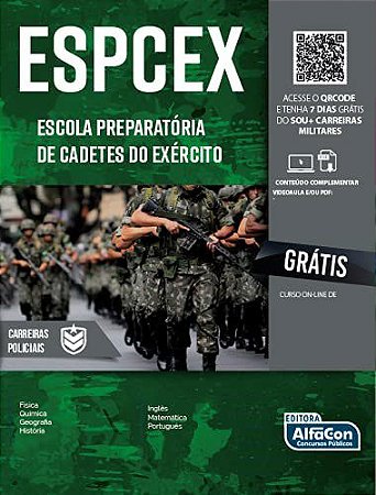 Livro Escola Preparatória para Cadetes do Exército - ESPCEX - Alfacon