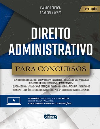 Livro Direito Administrativo para Concursos - Guedes - Alfacon