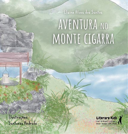 Livro Aventura No Monte Cigarra - Santos - Literare Books - Alves