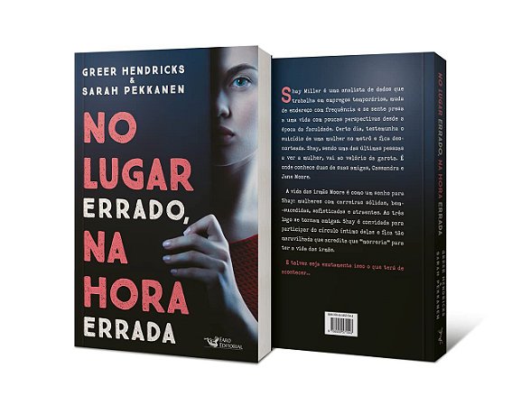 Livro No Lugar Errado, Na Hora Errada - Hendricks/pekkanen