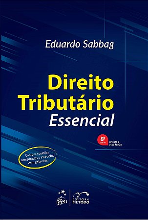 Livro Direito Tributário Essencial Sabbag