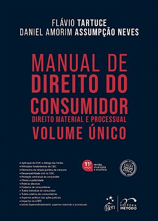 Livro Manual de Direito do Consumidor - Tartuce - Forense