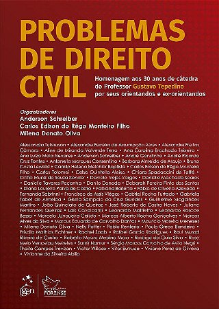 Livro Problemas de Direito Civil  Schreiber/Rego