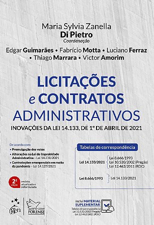 Livro Licitacoes E Contratos Administrativos: Inovacoes Da Lei 14.133, De 1 De A - Pietro