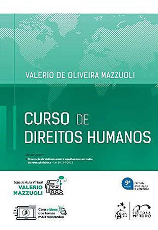 Livro Curso de Direitos Humanos - Mazzuoli - Método