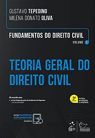 Livro Fundamentos de Direito Civil Vol 1 Teoria Geral do Direito Civil