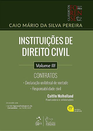 Livro Instituicoes de Direito Civil - Contratos - Pereira