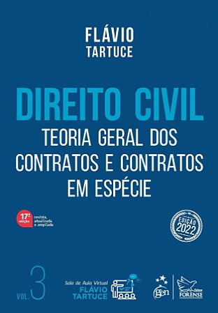 Livro Direito Civil Teoria Geral dos Contratos e Contratos em Espécie Vol 3