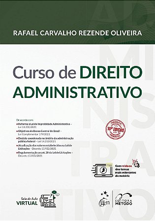 Livro Curso de Direito Administrativo - Oliveira