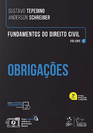 Livro Fundamentos do Direito Civil: Obrigações Vol. 2 Tepedino