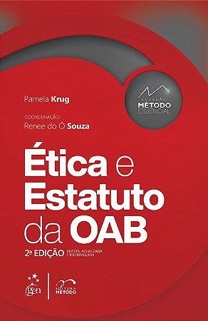 Livro Coleção Método Essencial: Ética e Estatuto da Oab  Pamela Krug
