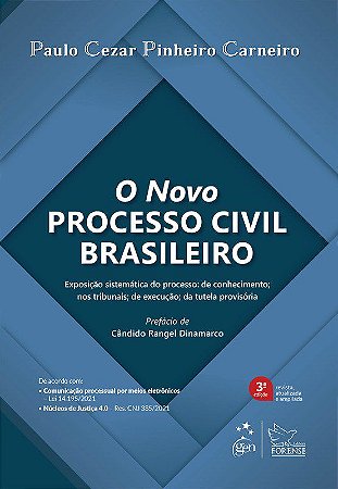 Livro O Novo Processo Civil Brasileiro  Carneiro