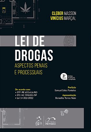 Livro Lei de Drogas: Aspectos Penais e Processuais - Masson/marcal