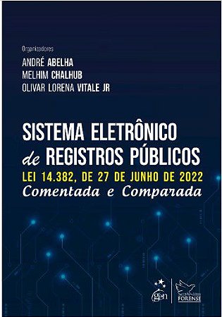 Livro Sistema Eletrônico de Registros Públicos: Comentada e Comparada
