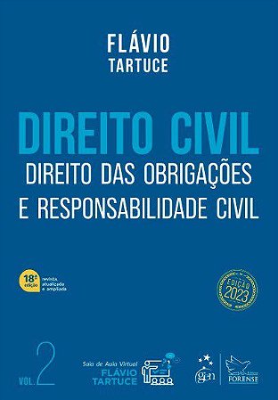 Livro Direito Civil: Direito das Obrigacoes e Responsabilidade Civil - Vol. 2 - Tartuce