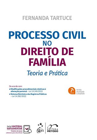 Livro Processo Civil No Direito de Familia - Teoria e Pratica - Tartuce