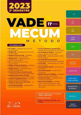 Livro Vade Mecum Método 2023
