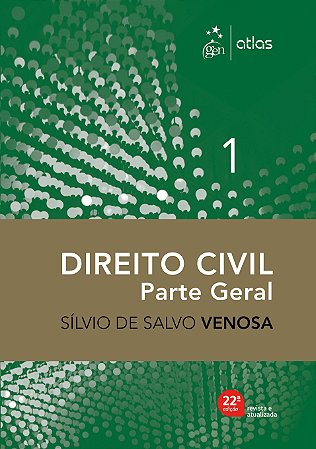 Livro Direito Civil: Parte Geral Vol 1 Venosa