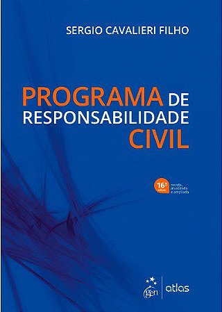 Livro Programa de Responsabilidade Civil Cavalieri Filho