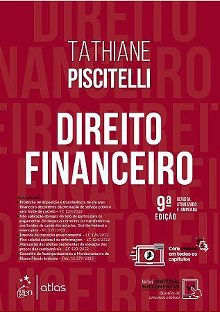 Livro Direito Financeiro - Piscitelli